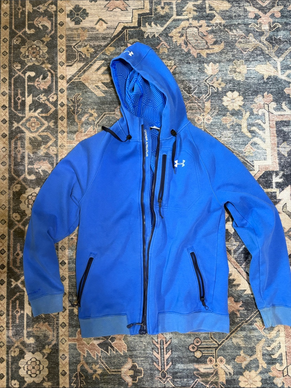 Under Armour Royal Blue Men’s Hooded Performance Jacket